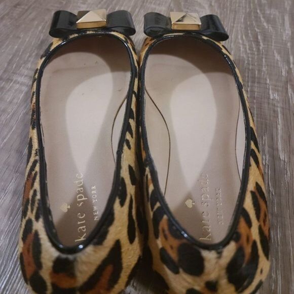 Kate Spade Tula Ballerina Leopard Print Flats - Picture 8 of 10